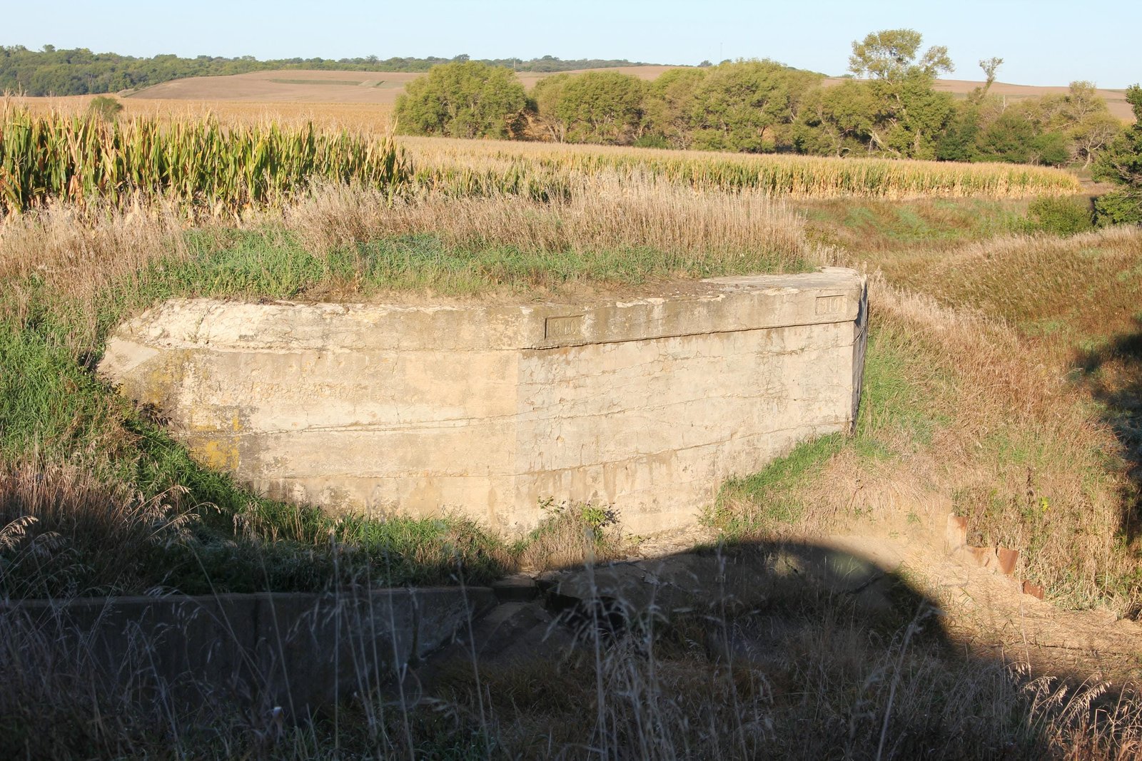 South abutment of Bridge #S-1662